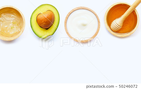 Natural ingredients for homemade skin care. Natural ingredients for homemade skin care. 50246072