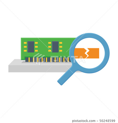 computer ram icon 50248599