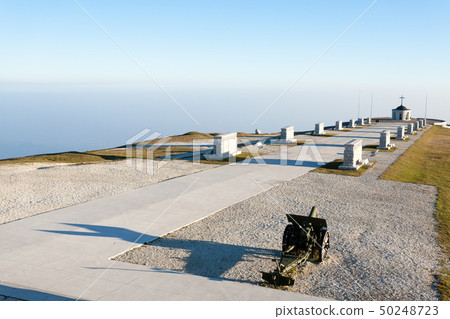 Italian alps landmark. First world war memorial 50248723