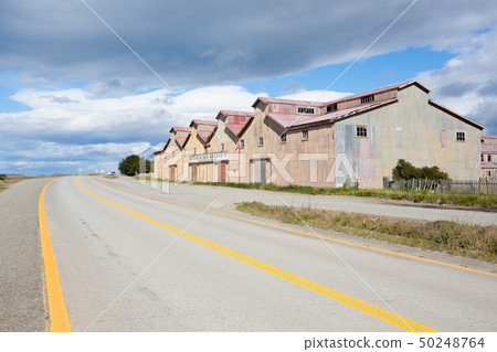 San Gregorio townscape, Punta Delgada, Chile 50248764