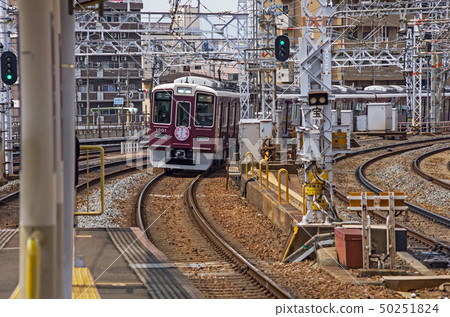 Hankyu Train Takarazuka Line 1000 series Sakura head mark 50251824