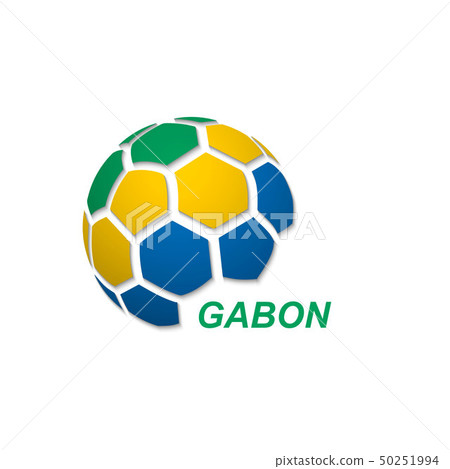 abstract soccer ball with national flag colors abstract soccer ball with national flag colors 50251994