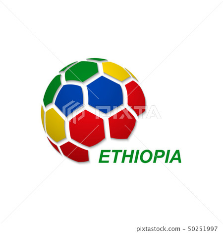 abstract soccer ball with national flag colors abstract soccer ball with national flag colors 50251997