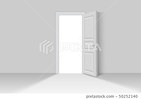 Open realistic door 50252140