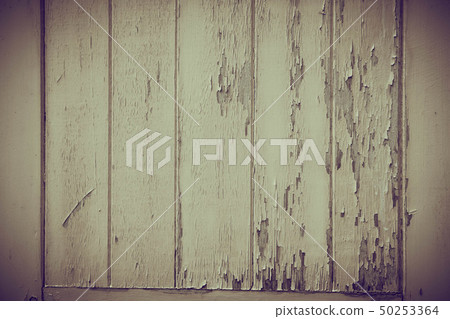 hole and Defect on grunge Wooden window 50253364