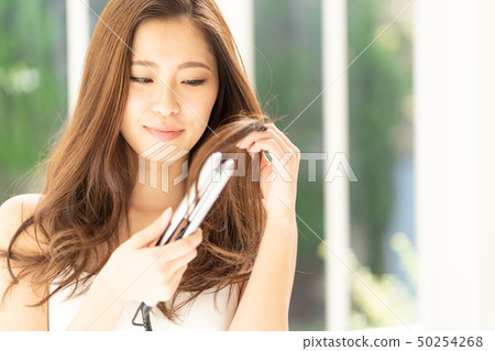 Woman hair care image Woman hair care image 50254268