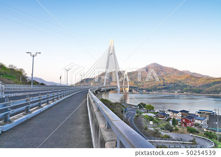 [Ikuguchi Ohashi (pedestrians, bicycles, road attachment)] Takenaga ward, Inshimadakumacho, Onomichi City, Hiroshima Prefecture 50254539