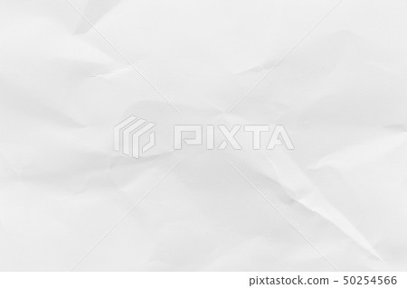 White crumpled recycled paper texture background White crumpled recycled paper texture background 50254566