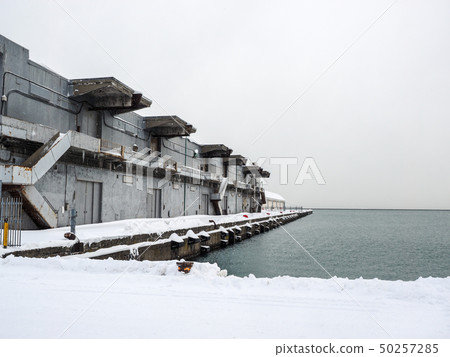 Otaru Port in the winter 50257285