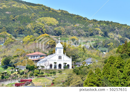 Oe Church Oe Tenshudo Amakusa Christian Culture Amakusa Image Amakusa City, Kumamoto Prefecture 50257631