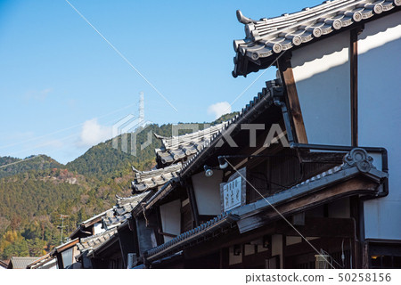 A town where Udatsu rises in Mino City, Gifu Prefecture A town where Udatsu rises in Mino City, Gifu Prefecture 50258156