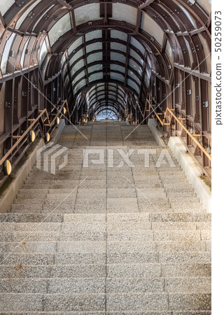 Long stair tunnel with no end Long stair tunnel with no end 50259073