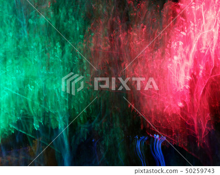 Color illumination of trees. Color illumination of trees. 50259743