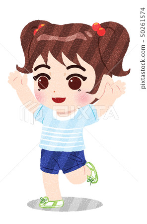 Dear Little Friend - Wearing gym clothes and flashing hands Dear Little Friend - Wearing gym clothes and flashing hands 50261574