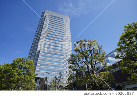 東京都市風景看法在日本東急電車站和其他看法 50263837