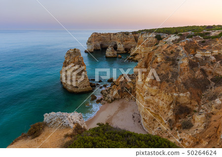 Beach near Albufeira - Algarve Portugal Beach near Albufeira - Algarve Portugal 50264624