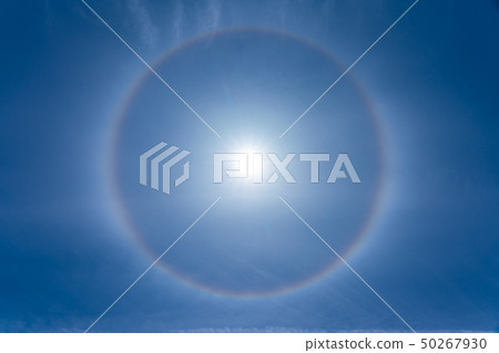 Halo phenomenon and ring horizontal arc 50267930