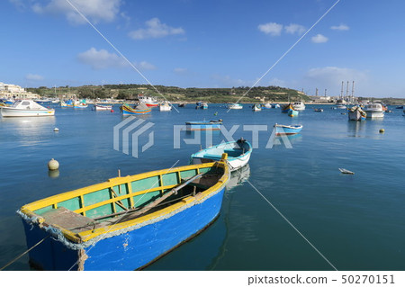 Marsashlock, a town of the blue sea and the sky fishing village Marsashlock, a town of the blue sea and the sky fishing village 50270151