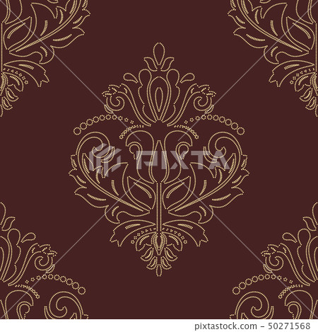 Damask Seamless Vector Pattern Damask Seamless Vector Pattern 50271568