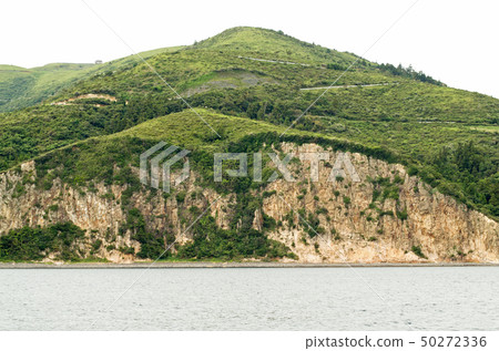 Cliffs of the island Chihusato Island Cliffs of the island Chihusato Island 50272336