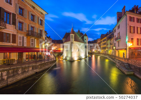 Annecy, called Venice of the Alps, France 50274037