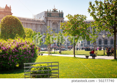 View to Neue Burg in Vienna, Austria View to Neue Burg in Vienna, Austria 50277740