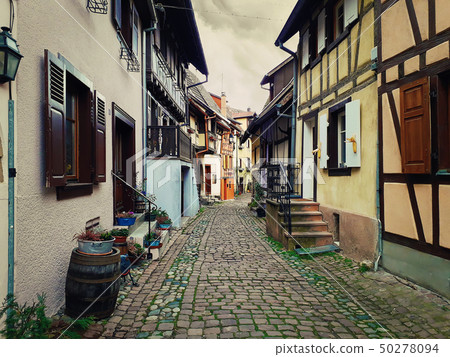Eguisheim village Alsace, France. 50278094