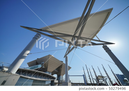 Tokyo cityscape in Japan Tokyo Big Sight Tokyo cityscape in Japan Tokyo Big Sight 50279496