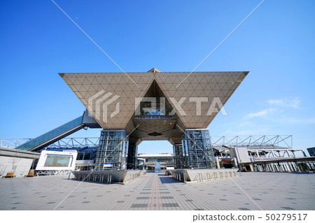 在日本東京大視域的東京都市風景 50279517
