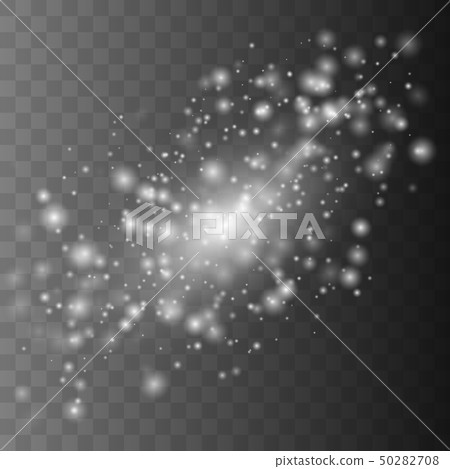 Glow light effect. Sparkle dust. Glow light effect. Sparkle dust. 50282708