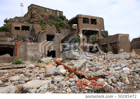 World Heritage Heritage Hashima aka Gunkanjima Hashima Coal Mine that supported the modernization of Japan 50285472