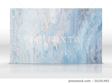 Blue marble tile on the white background - Stock Illustration [50291465 ...