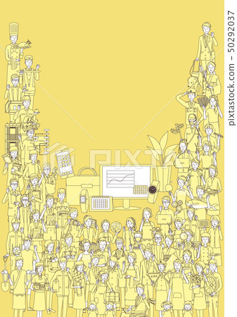 Occupation Various guts pose Occupation Various guts pose 50292037