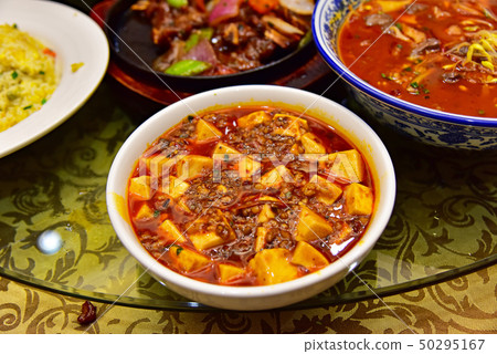 Sichuan mapo tofu from China Sichuan mapo tofu from China 50295167