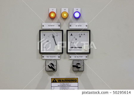 Analog Amp Meter and Analog Voltage Meter 50295614
