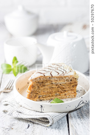 Hungarian Esterhazy cake Hungarian Esterhazy cake 50297670
