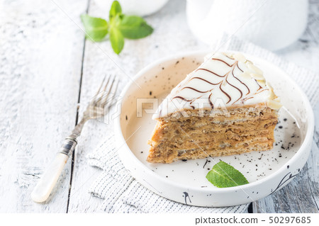 Hungarian Esterhazy cake Hungarian Esterhazy cake 50297685