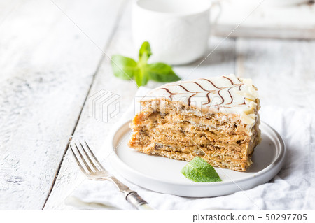 Hungarian Esterhazy cake Hungarian Esterhazy cake 50297705