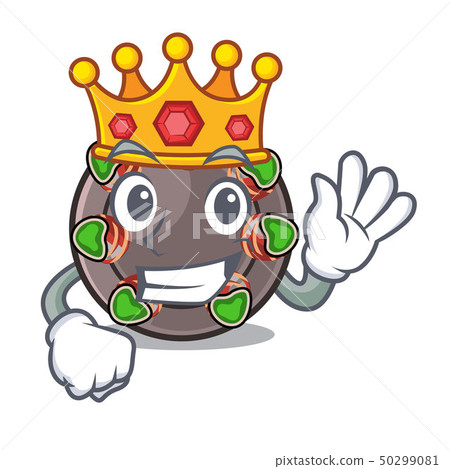 King escargot in the a cartoon shape 50299081