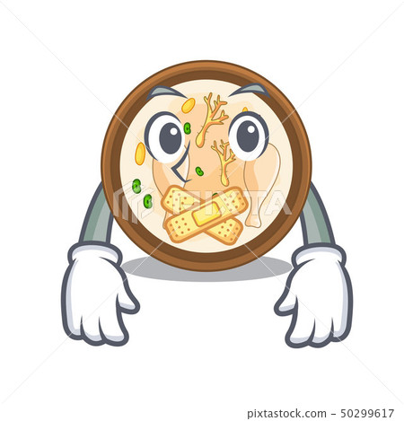 Silent samgyetang in a the cartoon plate 50299617