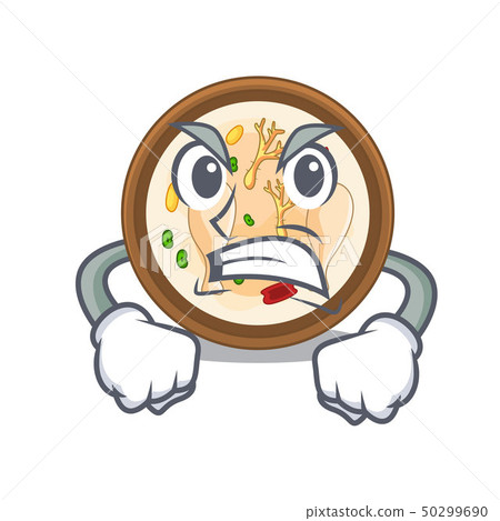 Angry samgyetang in the a character shape Angry samgyetang in the a character shape 50299690
