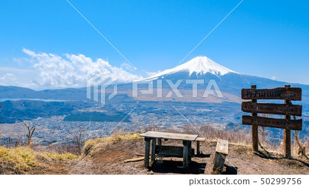 富士山從山上看到 50299756