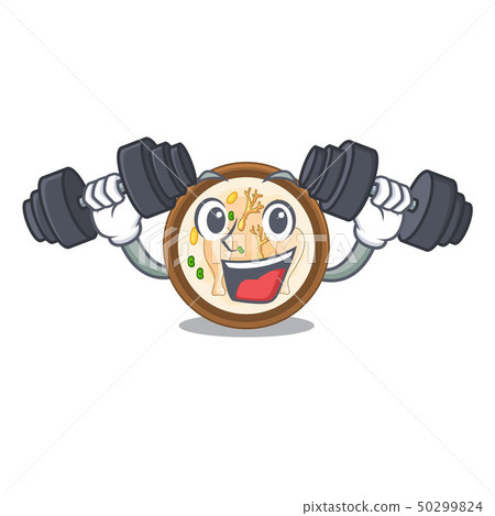Fitness Samgyetang served in hot cartoon bowl 50299824