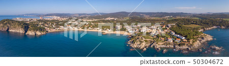 Drone panoramic picture over the Costa Brava 50304672