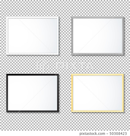 various frame mockup template set. - Stock Illustration [50308423] - PIXTA