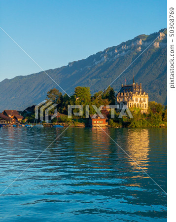 Brienz lake near Isetwald village Brienz lake near Isetwald village 50308769