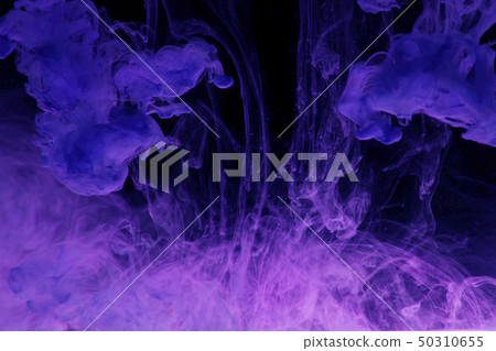 Abstract image background colored paint in water art 50310655