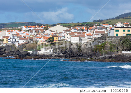 City of Vila Franca do Campo, located on Sao 50310956