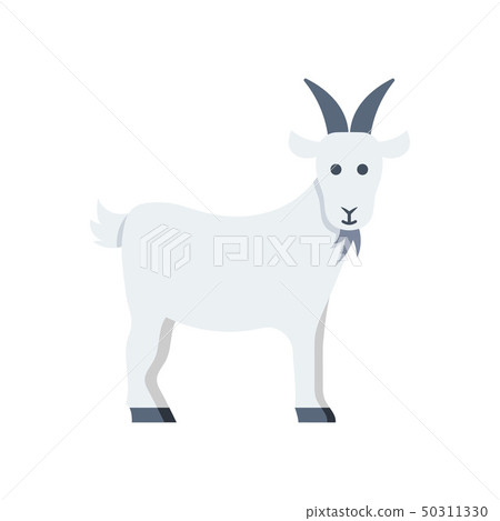 Goat vector illustration isolated on white 50311330