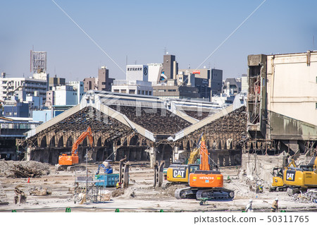 [Tsukiji Market Demolition] 50311765